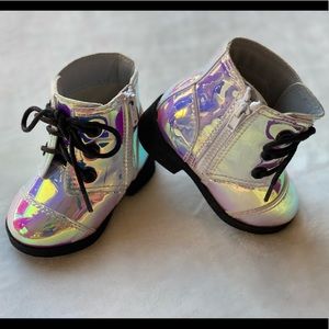 Chrome booties super cute 💕